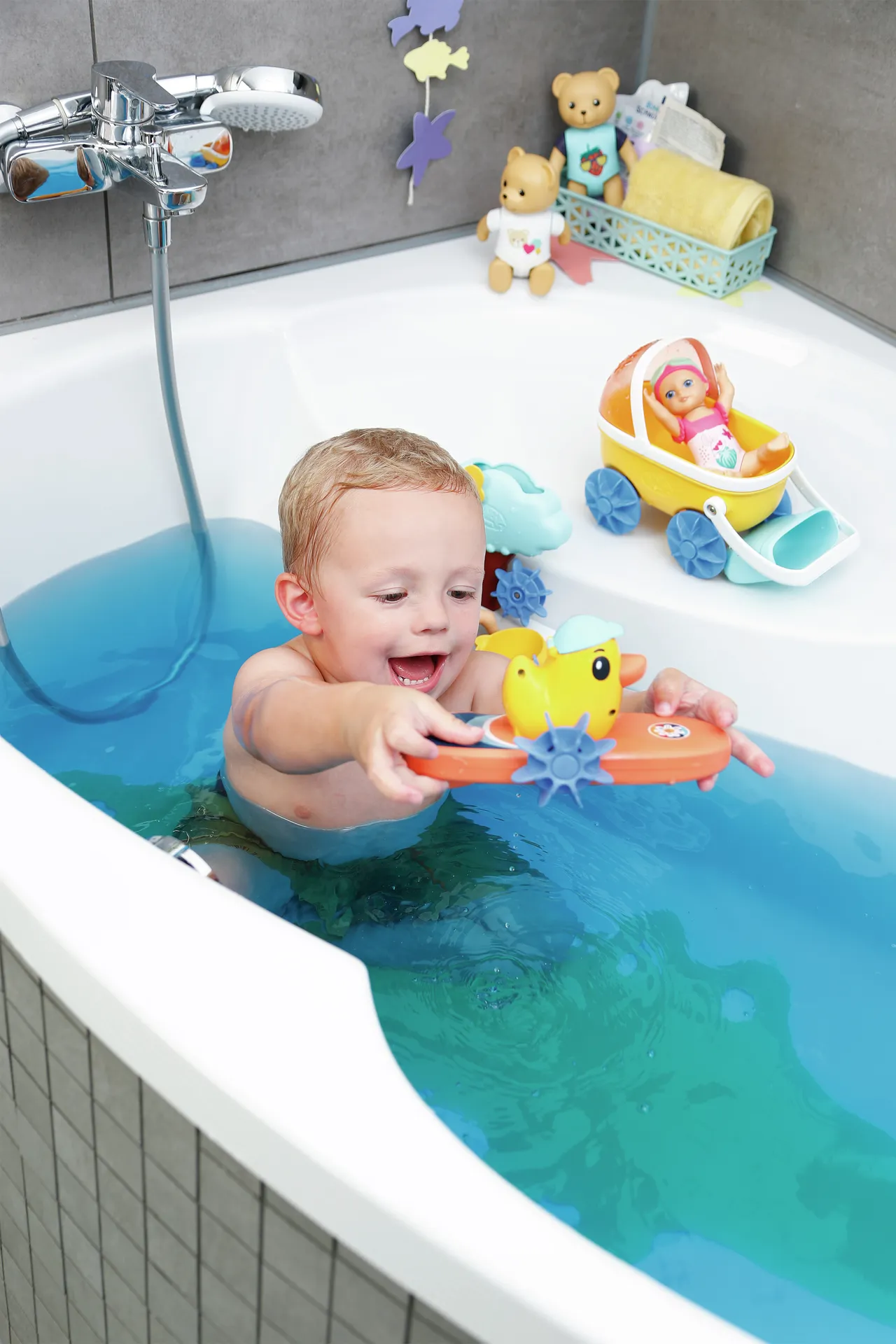 BABY born Splish Splash Surfing Berta Badetier Mehrfarbig – Bild 6