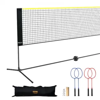 VEVOR 606cm Badminton Netz Set Outdoor Volleyball Pickleball Tennis Netz Tragbar VEVOR 606cm Badminton Netz Set Outdoor Volleyball Pickleball Tennis Netz Tragbar