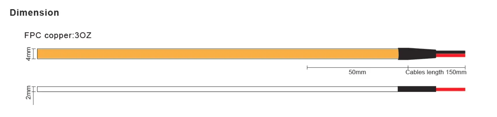 Synergy 21 LED Flex Strip COB - SLIM KW DC24V 40W CRI>90 V2 IP20 – Bild 2
