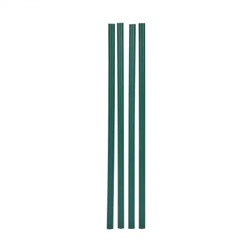 VEVOR Sichtschutzlamellen 1130 mm, doppelwandige vertikale Lamellen mit Bodenverriegelung und Flügeln für Maschendrahtzäune, HDPE-Maschendrahtlamellen, ideal für Garten und Bauernhof (grün) – Bild 8