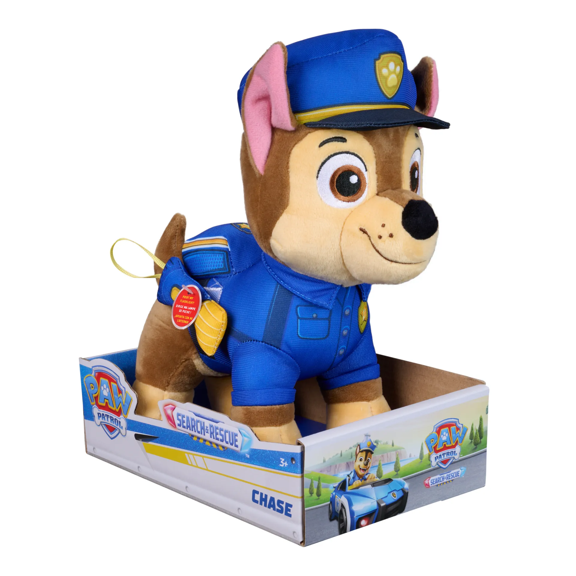 PAW Patrol - Search & Rescue: 25 cm Chase Plüsch in Search & Rescue Uniform – Bild 7