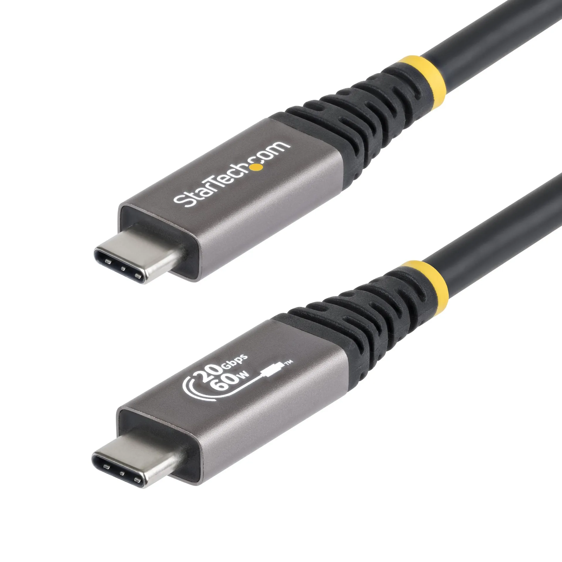 StarTech.com 3m USB4 Kabel, 20Gbps, USB-IF-zertifiziertes USB-C Ladekabel, 60W PD EPR, 4K 120Hz DP2.1 Monitorkabel, TPE-Mantel, Schwarz StarTech.com 3m USB4 Kabel, 20Gbps, USB-IF-zertifiziertes USB-C Ladekabel, 60W PD EPR, 4K 120Hz DP2.1 Monitorkabel, TPE-Mantel, Schwarz