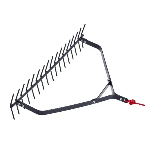 VEVOR Teichrechen 810x495x165 m, doppelseitiger Unkrautentfernungswerkzeug aus Eisen, leichter Teichpflanzenschneider mit 9 m Seil, kein Zusammenbau erforderlich, für Teich, See, Bach – Bild 9