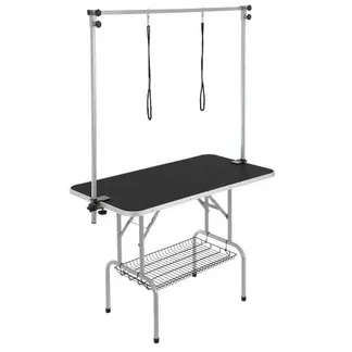 VEVOR Trimmtisch 1300x617x1818mm Schertisch Edelstahl Hundepflegetisch 150kg Tragfähigkeit Frisiertisch Hund Faltbar Tierpflegetisch 1137,9×609,6mm Desktop Ideal für Baden Trimmen Trocknen Bürsten VEVOR Trimmtisch 1300x617x1818mm Schertisch Edelstahl Hundepflegetisch 150kg Tragfähigkeit Frisiertisch Hund Faltbar Tierpflegetisch 1137,9×609,6mm Desktop Ideal für Baden Trimmen Trocknen Bürsten