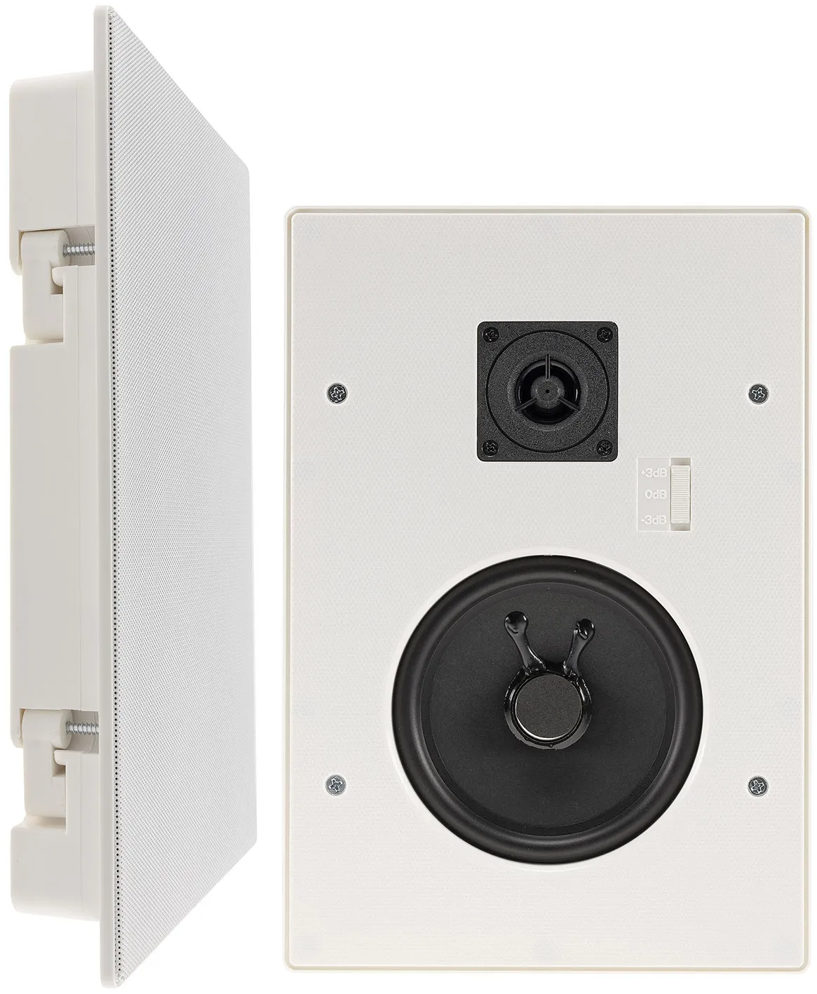 Einbaulautsprecher „CTE-34E“,eckig, weiß 2-Wege, 287x197mm, 120 Watt Einbaulautsprecher „CTE-34E“,eckig, weiß 2-Wege, 287x197mm, 120 Watt