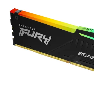 Kingston Technology FURY Beast 32 GB 5200 MT/s DDR5 CL40 DIMM RGB Kingston Technology FURY Beast 32 GB 5200 MT/s DDR5 CL40 DIMM RGB