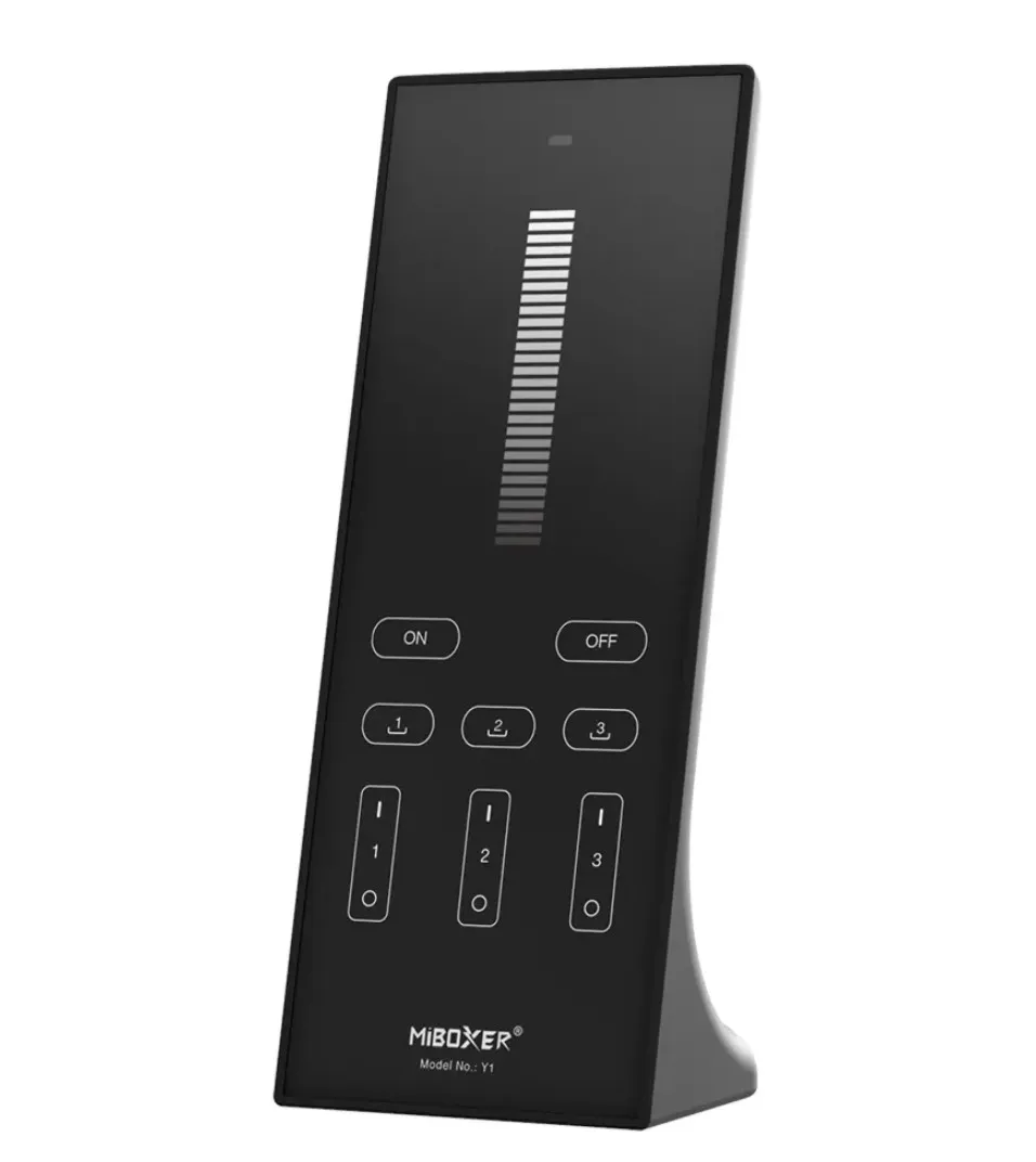 MiBoxer Y1-B LED Fernbedienung 2,4GHz single color 3 Zonen vertikal (b) LED Fernbedienung single color 4 Zonen MiBoxer Y1-B LED Fernbedienung 2,4GHz single color 3 Zonen vertikal (b) LED Fernbedienung single color 4 Zonen