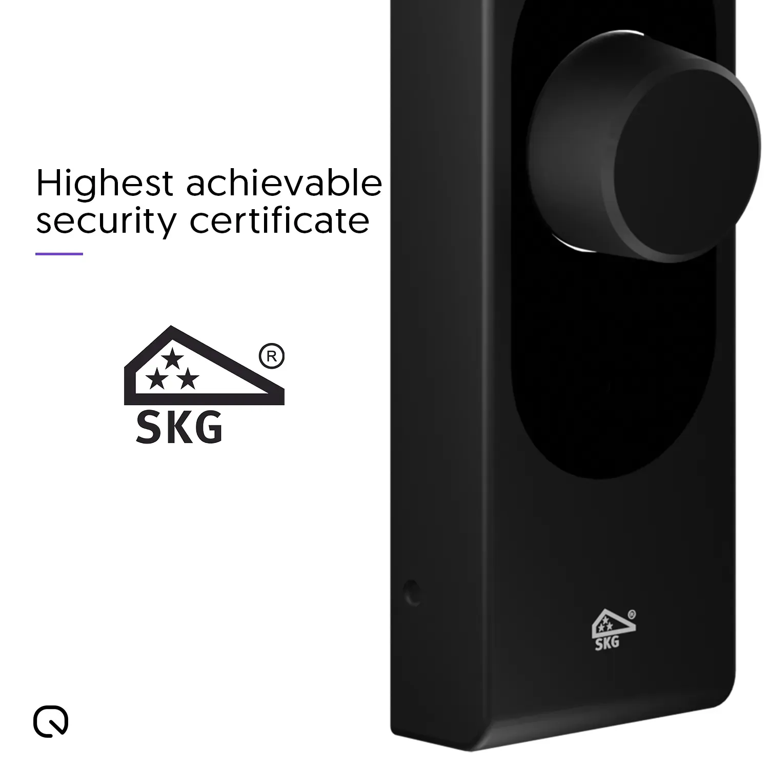 Shelly · "LOQED Touch Smart Lock black" Smartes Türschloss – Bild 4