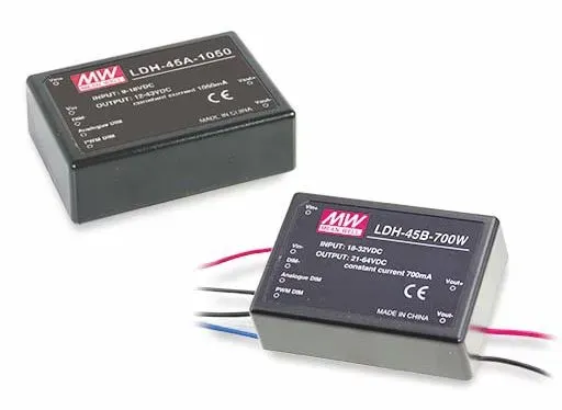 MEAN WELL Netzteil – CC Driver DC-DC step-up 700mA ~44W dimmable MEAN WELL Netzteil – CC Driver DC-DC step-up 700mA ~44W dimmable