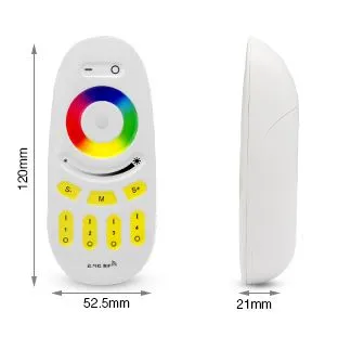 MiBoxer FUT096-B LED Fernbedienung RGB-W 4 Zonen black – Bild 3