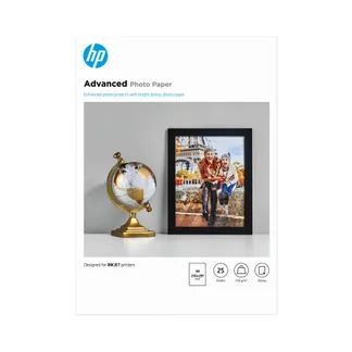 HP Advanced Fotopapier, glänzend, 250 g/m2, A4 (210 x 297 mm), 25 Blatt HP Advanced Fotopapier, glänzend, 250 g/m2, A4 (210 x 297 mm), 25 Blatt