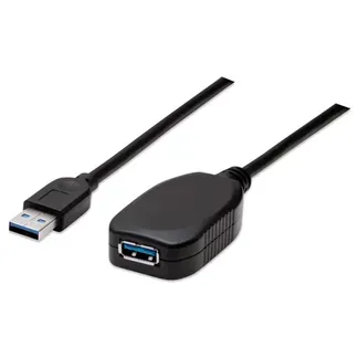 Manhattan SuperSpeed USB 3.0 Repeater Kabel, A-Stecker / A-Buchse, 5 m Manhattan SuperSpeed USB 3.0 Repeater Kabel, A-Stecker / A-Buchse, 5 m