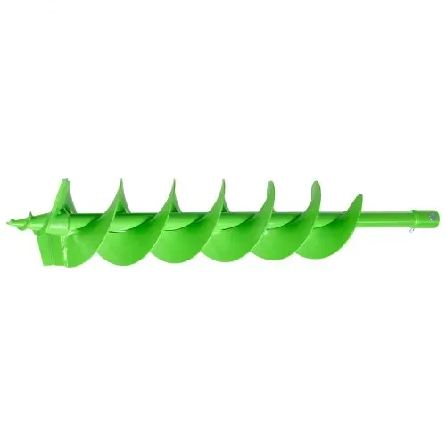 VEVOR Erdbohrer für Bohrmaschine, Ø 15x80 cm Pfahlbohrer, kompatibel mit Bohrern mit 20 mm Innendurchmesser, Erdlochbohrer, Gartenbohrer, Pfostenloch-Bohraufsätze für Gartenbagger & Zäune – Bild 10