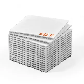 VEVOR Dryland-Fliesen für Feldhockey, 315 x 315 mm, 15 Stück ineinandergreifende, vielseitige Trainingsoberfläche, Tanzbodenfliesen, Trainingsausrüstungsbrett zum Schießen (aschgrau) VEVOR Dryland-Fliesen für Feldhockey, 315 x 315 mm, 15 Stück ineinandergreifende, vielseitige Trainingsoberfläche, Tanzbodenfliesen, Trainingsausrüstungsbrett zum Schießen (aschgrau)