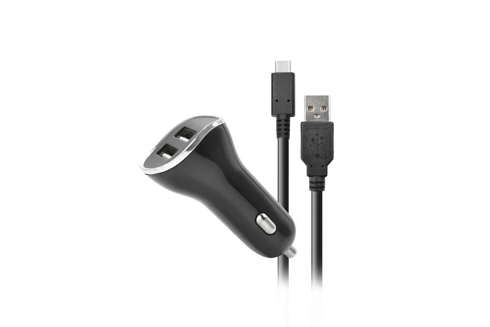 Steelplay JVASWI00025 Ladegerät für Mobilgeräte Tragbare Spielekonsole Schwarz, Silber Zigarettenanzünder Auto Steelplay JVASWI00025 Ladegerät für Mobilgeräte Tragbare Spielekonsole Schwarz, Silber Zigarettenanzünder Auto