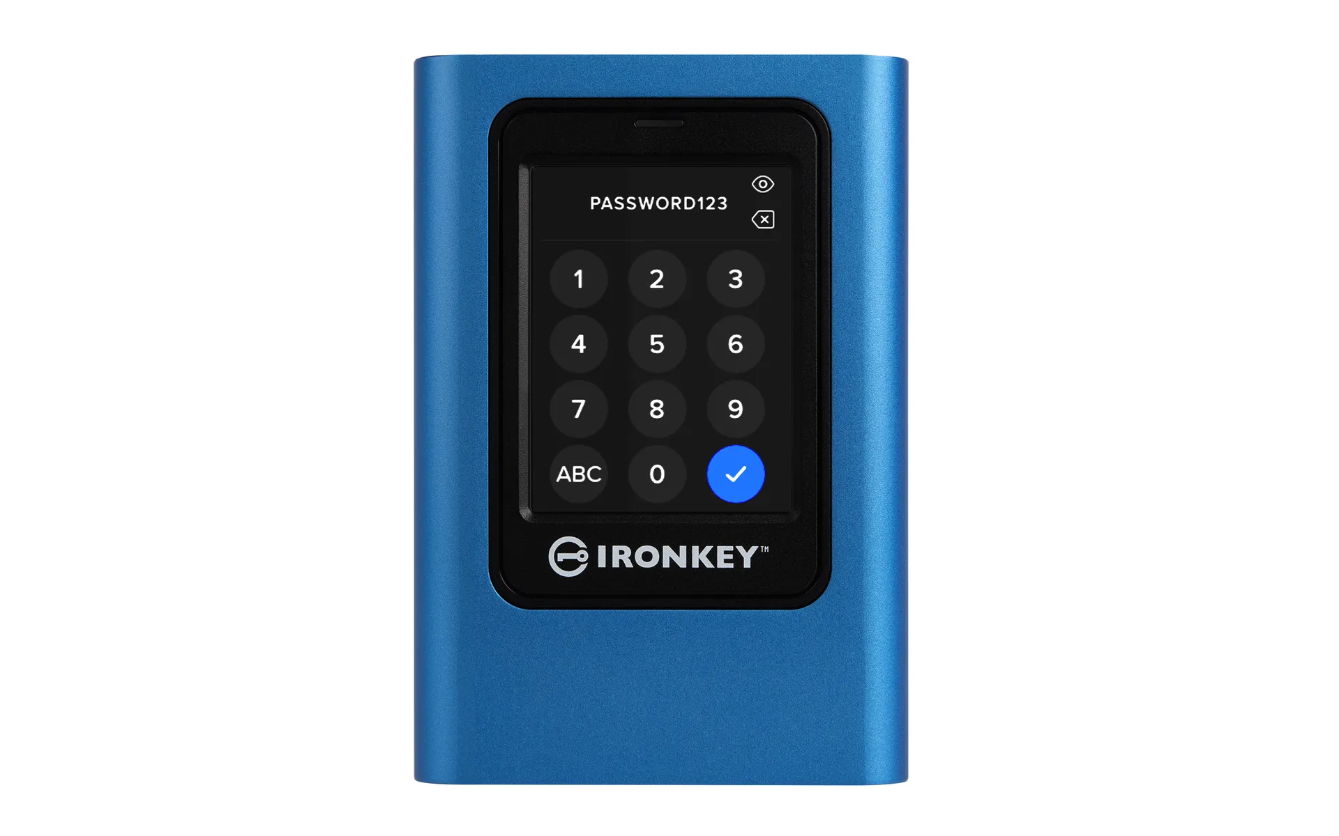 Kingston Technology IronKey 960GB Vault Privacy 80 XTS-AES 256-bit Verschlüsselte externe SSD Kingston Technology IronKey 960GB Vault Privacy 80 XTS-AES 256-bit Verschlüsselte externe SSD