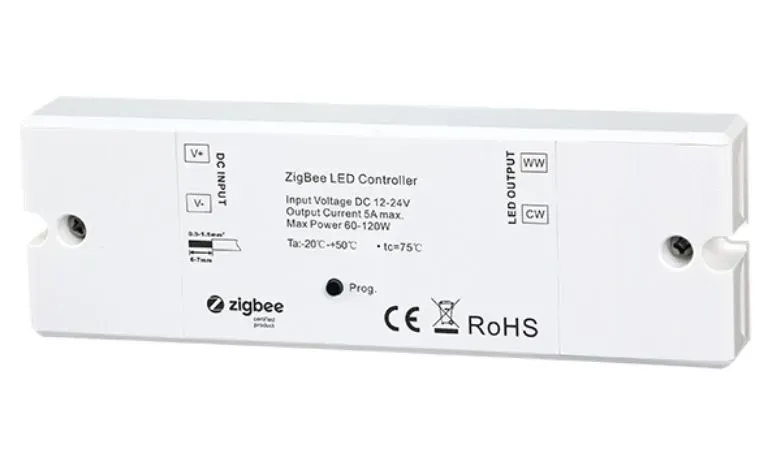 Synergy 21 LED Serie EOS 10 Zigbee 2 Kanal Controller CCT(dual white)(2 wires) Synergy 21 LED Serie EOS 10 Zigbee 2 Kanal Controller CCT(dual white)(2 wires)