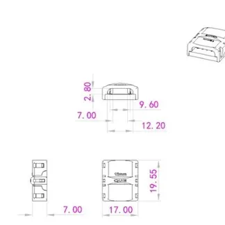 Synergy 21 LED FLEX Strip zub. Easy Connect Strip to strip Joint 12mm HD Synergy 21 LED FLEX Strip zub. Easy Connect Strip to strip Joint 12mm HD