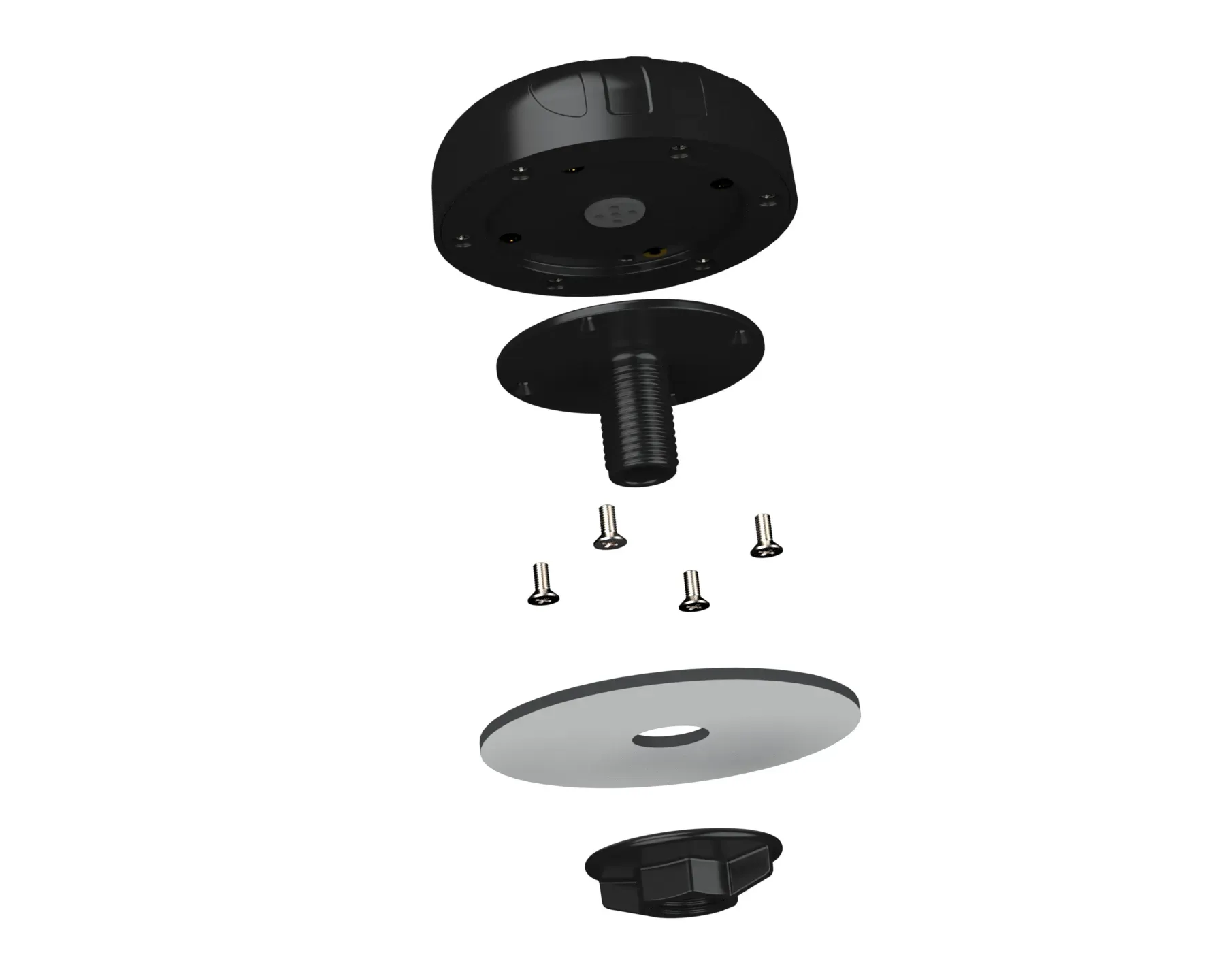 Poynting · Antennen · GPS · KFZ · GPS-001-V2-01 · schwarz · SMA (M) · PUCK Antenne MIMO · SMA · 2 Meter Kabel – Bild 3