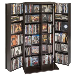 VEVOR DVD-Schrank mit 24 Fächern, Medienaufbewahrungsschrank Standschrank 610 x 368 x 1270 mm, Platzsparendes CD-Schrank für CDs DVDs Bücher Spiele-Discs, Wohnzimmer Homeoffice Aufnahmestudio, Schwarz VEVOR DVD-Schrank mit 24 Fächern, Medienaufbewahrungsschrank Standschrank 610 x 368 x 1270 mm, Platzsparendes CD-Schrank für CDs DVDs Bücher Spiele-Discs, Wohnzimmer Homeoffice Aufnahmestudio, Schwarz