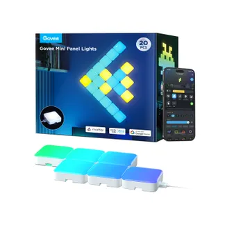 Govee Mini Panel Lights Intelligente Wandleuchte Wi-Fi/Bluetooth 72 W Govee Mini Panel Lights Intelligente Wandleuchte Wi-Fi/Bluetooth 72 W