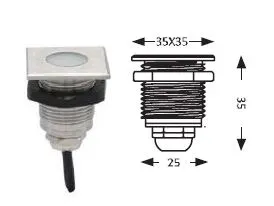Synergy 21 LED Bodeneinbaustrahler ARGOS quadratisch-K IP67 ww – Bild 3