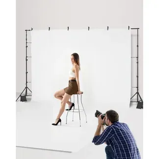VEVOR Hintergrundständer verstellbares Fotohintergrundständer (Hintergrundtuch: 260 x 300 cm), tragbarer Hintergrundständer mit 2 Stativen, Bildschirmständer für Produktfotografie Studiofotografie VEVOR Hintergrundständer verstellbares Fotohintergrundständer (Hintergrundtuch: 260 x 300 cm), tragbarer Hintergrundständer mit 2 Stativen, Bildschirmständer für Produktfotografie Studiofotografie
