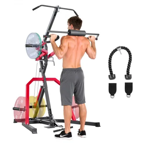 VEVOR Corner Leverage Gym Heim-Fitnessgerät mit 2:1-Verhältnis LAT Low Row System, Krafttrainingsgerät für Kniebeugen Kreuzheben Bankdrücken Bizepscurls, verstellbare Ganzkörper-Trainingsstation VEVOR Corner Leverage Gym Heim-Fitnessgerät mit 2:1-Verhältnis LAT Low Row System, Krafttrainingsgerät für Kniebeugen Kreuzheben Bankdrücken Bizepscurls, verstellbare Ganzkörper-Trainingsstation