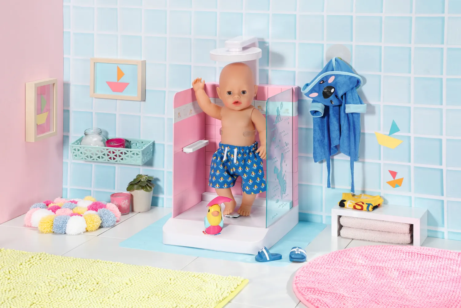 BABY born Bath Walk in Shower Puppenbadezimmer – Bild 5