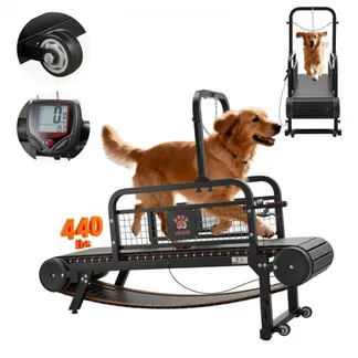 VEVOR Hundelaufband 1750x510x1360 mm, für kleine/mittelgroße Hunde bis 199,58 kg, Laufband mit Stufenloser Geschwindigkeitsverstellung, Bremse & Rollen, Hundelaufmaschine, 110mm Steigungshöhe VEVOR Hundelaufband 1750x510x1360 mm, für kleine/mittelgroße Hunde bis 199,58 kg, Laufband mit Stufenloser Geschwindigkeitsverstellung, Bremse & Rollen, Hundelaufmaschine, 110mm Steigungshöhe