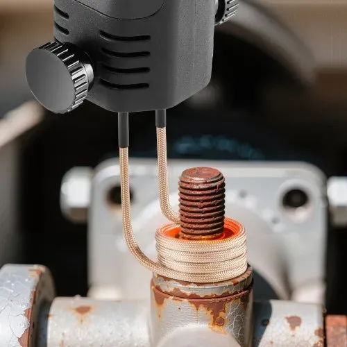 VEVOR Induktionsheizgerät zum Entfernen von Schrauben, 1100 W, magnetisches Induktionsheizgerät-Set, Heizgerät zum Entfernen von rostigen Schrauben, Autowerkstatt-Reparaturwerkzeuge mit 3 Spulen – Bild 7