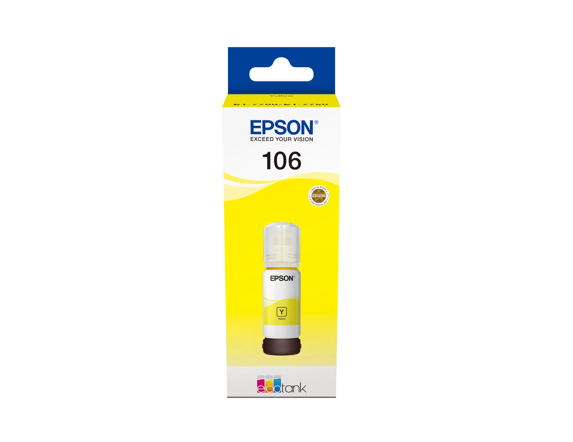 Epson 106 EcoTank Yellow ink bottle Epson 106 EcoTank Yellow ink bottle