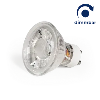 LED-Strahler McShine “MCOB“ GU10, 7W, 450 lm, warmweiß, dimmbar LED-Strahler McShine “MCOB“ GU10, 7W, 450 lm, warmweiß, dimmbar