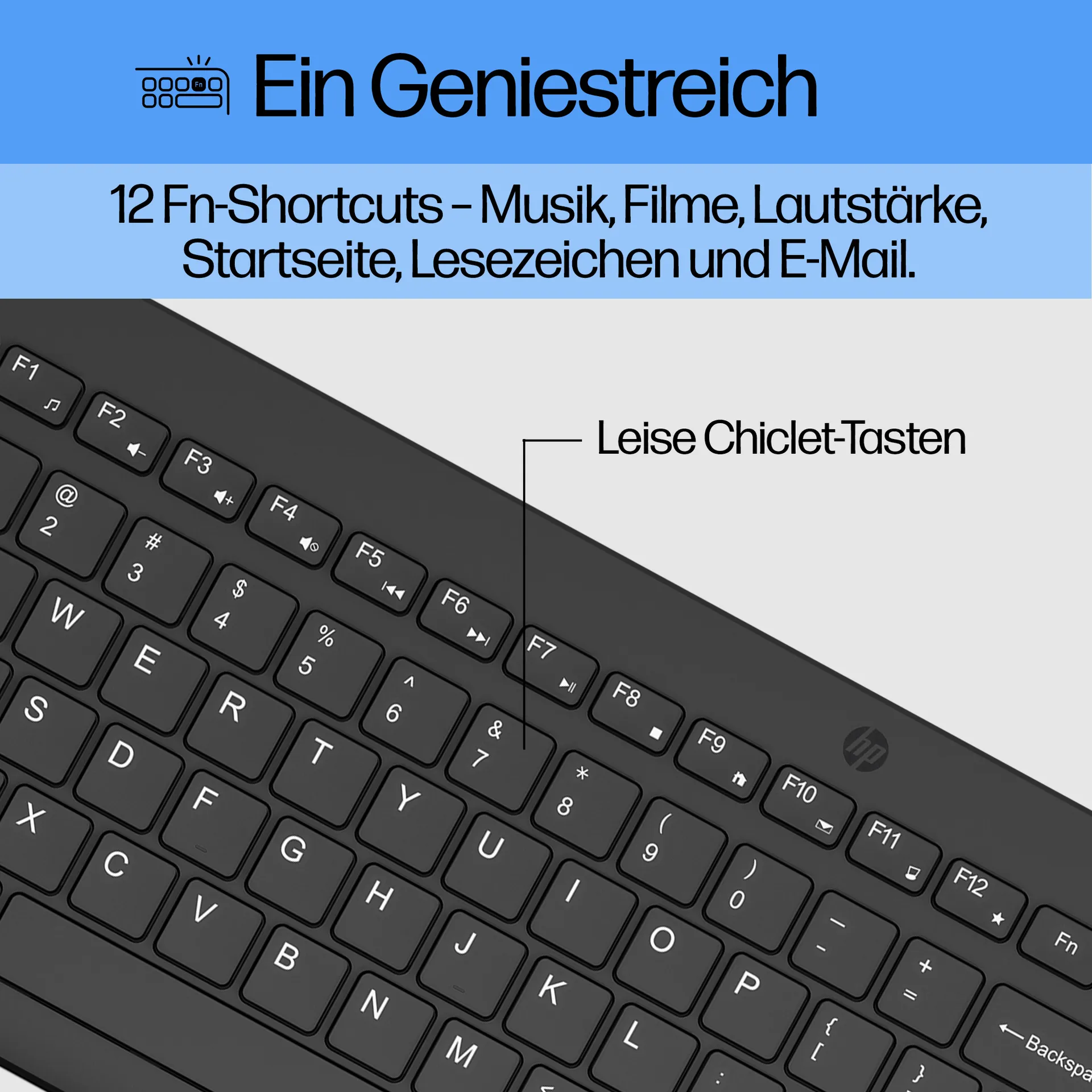 HP 330 Wireless-Maus und -Tastatur im Paket – Bild 2