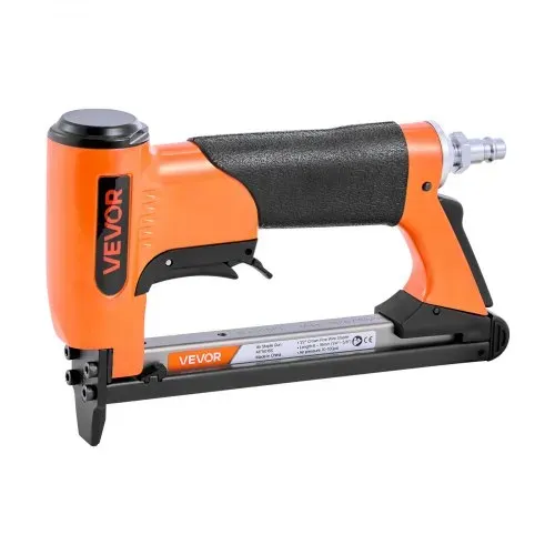 VEVOR Druckluftnagler, Drucklufttacker für Feindrahtklammern der Serie 50, 12,8 mm Krone, 6-16 mm Länge, max. 110 Stk. Druckluft Nagelpistole für Polsterarbeiten, Holzarbeiten, Heimwerkerprojekte – Bild 8