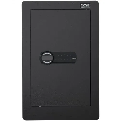 VEVOR 3-stufiger Waffentresor Wandtresor Safe, 3 herausnehmbaren Regalen 6 Schlüsselhaltern LED-Licht Vibrationsalarm, Tastenfeld und Schlüssel, für Langwaffe Pässe Schmuck Bargeld wichtige Dokumente – Bild 9