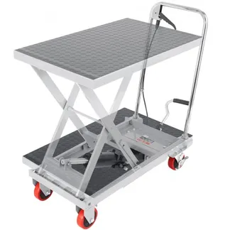 VEVOR Scherenhubtisch hydraulisch 230 kg Tragfähigkeit Hubtischwagen 220–720 mm Hubbereich Hubtisch Werkstatt 700 x 450 mm Plattform Scherenhubwagen Einzelschere Grau Fabriken Lagerhäuser Supermärkte VEVOR Scherenhubtisch hydraulisch 230 kg Tragfähigkeit Hubtischwagen 220–720 mm Hubbereich Hubtisch Werkstatt 700 x 450 mm Plattform Scherenhubwagen Einzelschere Grau Fabriken Lagerhäuser Supermärkte