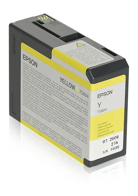 Epson Singlepack Yellow T580400 Epson Singlepack Yellow T580400