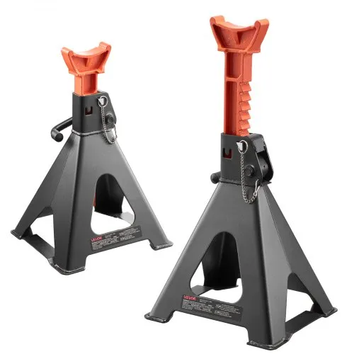 VEVOR Abstellböcke Unterstellböcke 6 t, Wagenheberständer 37-58 cm Höhenverstellbar, Stahlwagenbock mit Doppelverriegelung, zum Anheben von SUVs Pickups Pkw UTVs/ATVs, 1 Paar, 275 x 235 x 380 mm VEVOR Abstellböcke Unterstellböcke 6 t, Wagenheberständer 37-58 cm Höhenverstellbar, Stahlwagenbock mit Doppelverriegelung, zum Anheben von SUVs Pickups Pkw UTVs/ATVs, 1 Paar, 275 x 235 x 380 mm
