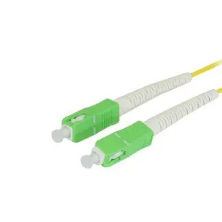 LWL-1-Faser-Patchk. 0.5mtr.SC(APC)-SC(APC), 9/125u, OS2, G657A2, AD=2mm, flexible Knickschutztülle, LWL-1-Faser-Patchk. 0.5mtr.SC(APC)-SC(APC), 9/125u, OS2, G657A2, AD=2mm, flexible Knickschutztülle,