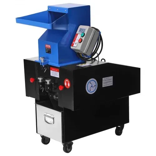 VEVOR Kunststoff-Schredder-Zerkleinerer, 2,2 kW, Granulator für Kunststoff, 100–150 kg/h Kapazität, mit Rädern, SDK-11-Klinge & 6 mm Maschenweite für PVC, ABS, PTFE(380V, 50 Hz 3-phasig) – Bild 8