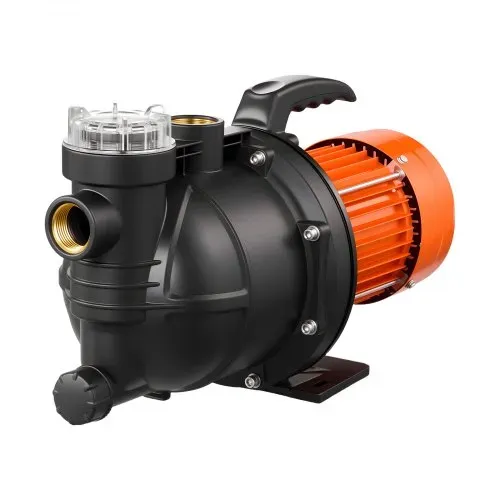 VEVOR Gartenpumpe, 1300 W, 230 V, max. Fördermenge 4800 L/h, PP Bewässerungspumpe mit 48 m Förderhöhe, Überhitzungsschutz, Europäische Spannungsnormen, für Gartenbewässerung &-bewässerung – Bild 10