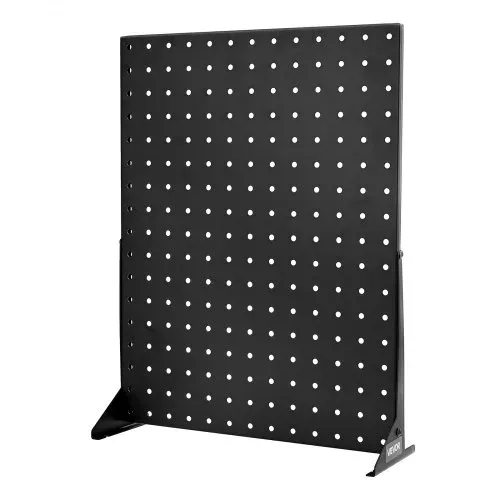 VEVOR Stecktafel Displayständer, 440x330x114 mm, Präsentationsständer, Zubehör-Regal-Organizer, Tafel aus kaltgewalztem Stahl für Lebensmittelgeschäfte, Juweliergeschäfte, Schwarz (4 Stk.) – Bild 8