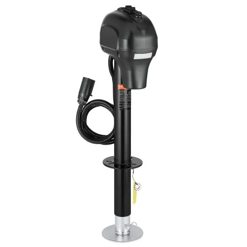 VEVOR Elektrischer Anhängerheber, 1588 kg, Hochleistungs-Anhängerstütze mit 7-poligem Stecker, manueller Kurbel & Wagenheberabdeckung, 240-815 mm Hub, für Anhänger, Wohnmobile & Wohnwagen, schwarz VEVOR Elektrischer Anhängerheber, 1588 kg, Hochleistungs-Anhängerstütze mit 7-poligem Stecker, manueller Kurbel & Wagenheberabdeckung, 240-815 mm Hub, für Anhänger, Wohnmobile & Wohnwagen, schwarz