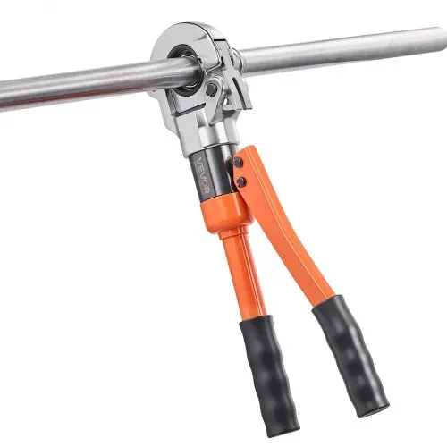 VEVOR Presszange Hydraulik V-Kontur, Rohrpresszange für Edelstahlrohr, Crimpzange mit Backen V12, V15, V18, V22, V28 & Tragekoffer, Presswerkzeug-Set für Sanitärreparaturen & -installationen – Bild 10