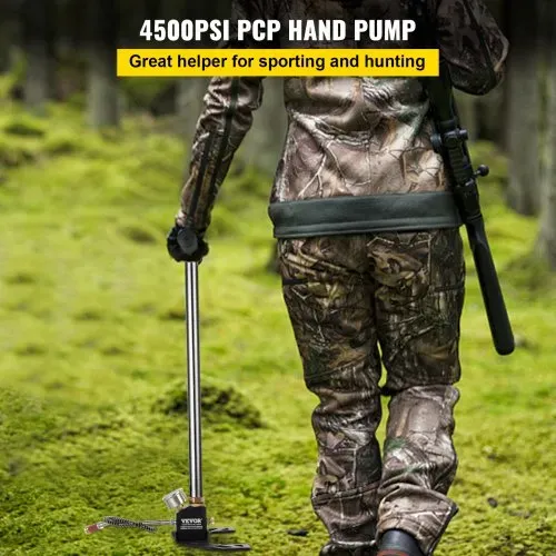 VEVOR Dreistufige Hochdruckluftpumpe 4500psi, Handpumpe Tragbare 30MPa, Luftpumpe Hochdruck Fahrradpumpe Luftpumpe für E-Bike Mountainbike Rennrad Komplettes Zubehör VEVOR Dreistufige Hochdruckluftpumpe 4500psi, Handpumpe Tragbare 30MPa, Luftpumpe Hochdruck Fahrradpumpe Luftpumpe für E-Bike Mountainbike Rennrad Komplettes Zubehör