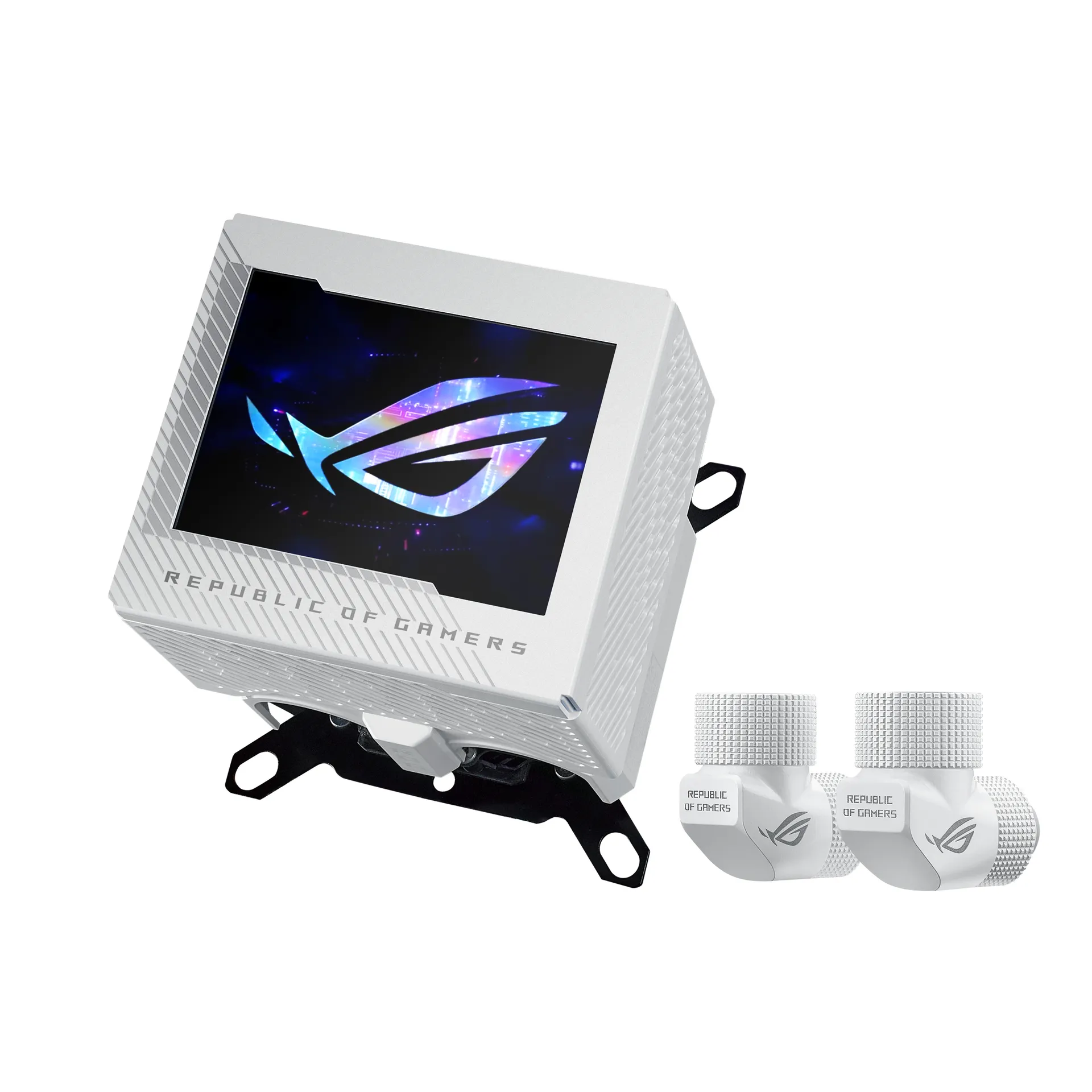 ASUS ROG RYUJIN III WB White Edition Wasserblock – Bild 2
