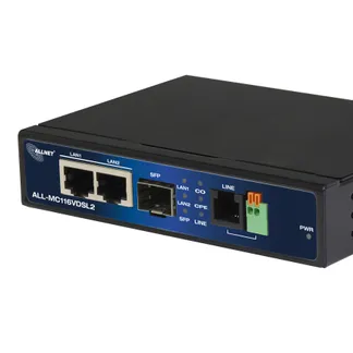 ALLNET Punkt-zu-Punkt Modem VDSL2 via 2-Draht unmanaged „ALL-MC116V2“ / Max. 3km mit max. 160Mbit/s ALLNET Punkt-zu-Punkt Modem VDSL2 via 2-Draht unmanaged „ALL-MC116V2“ / Max. 3km mit max. 160Mbit/s