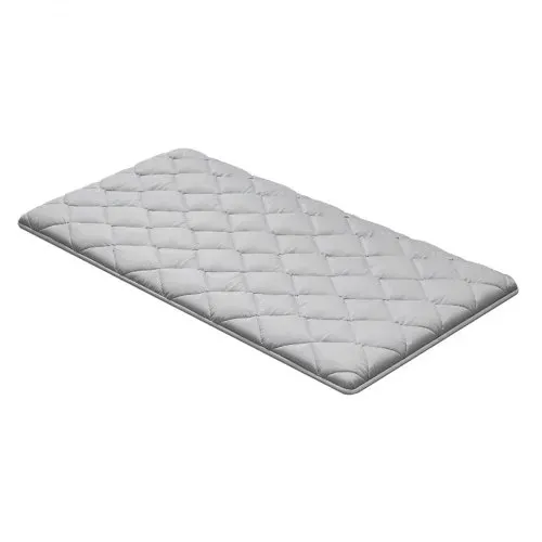 VEVOR japanische Futon-Matratze (2032 x 991 x 63,5 mm), faltbare Tatami (Einzelbettgröße), Bodenmatratze mit Aufbewahrungstasche & Befestigungsmaterial, 9-lagige Schlafmatte für Meditation Yoga, Grau – Bild 8