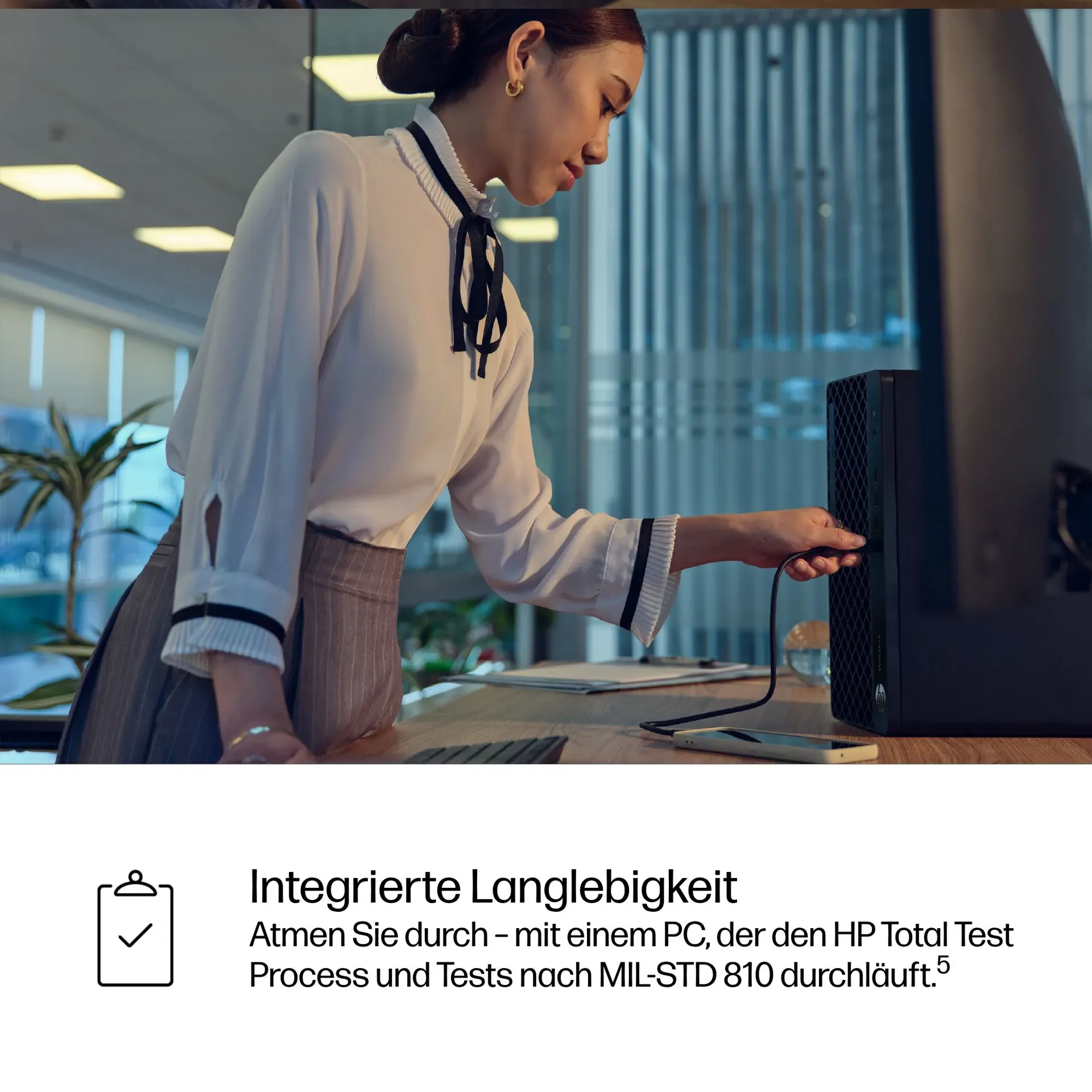 HP ProDesk 4 G1i AI PC Intel Core Ultra 7 265 16 GB DDR5-SDRAM 512 GB SSD Windows 11 Pro Tower Schwarz – Bild 5